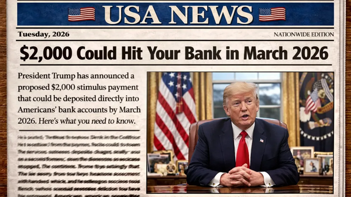 Payment in March 2026