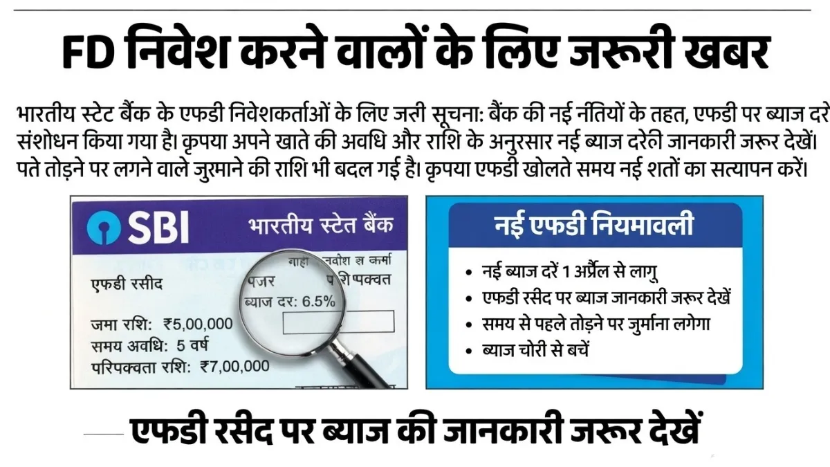 SBI FD Interest Rate