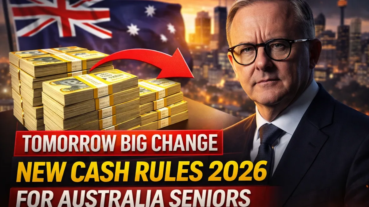 Tomorrow Big Change for Australian Seniors